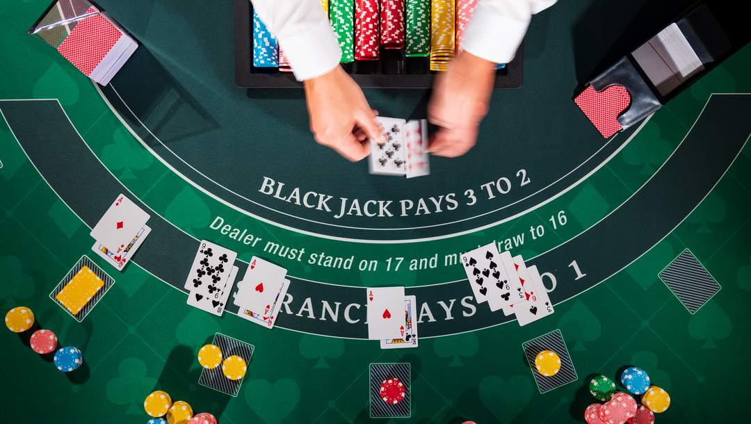 Mesa de Blackjack 21 - donald bet