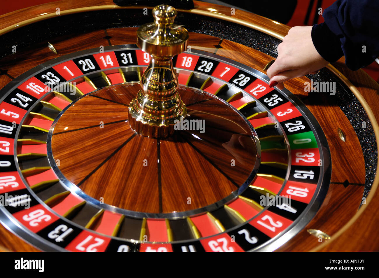 Roleta Europeia girando - donald bet